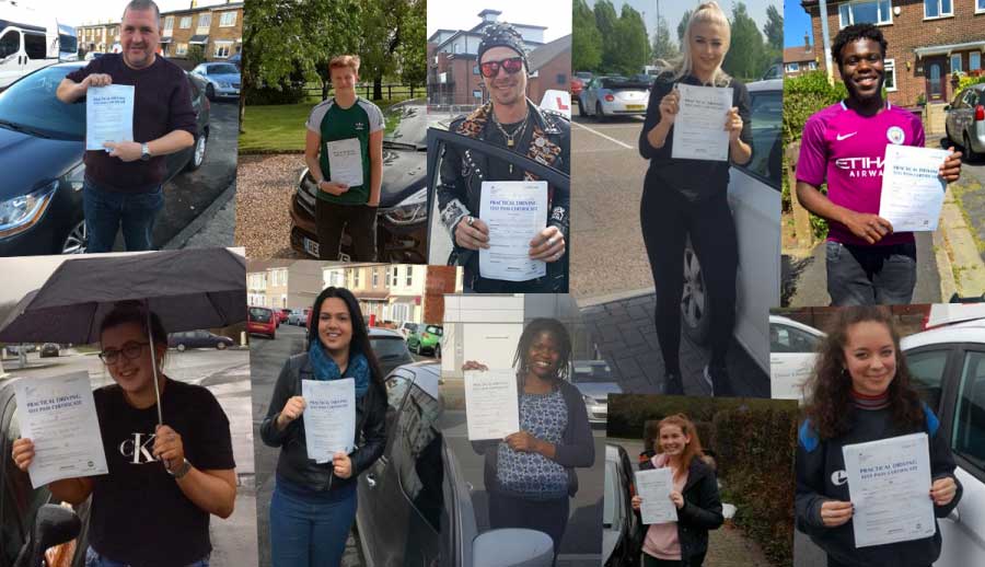 recent intensive driving course passers